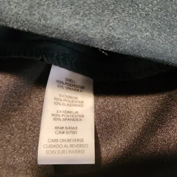 NWOT Calvin Klein Forrest Green Faux Suede Sheath Dress (547) - Picture 5 of 7